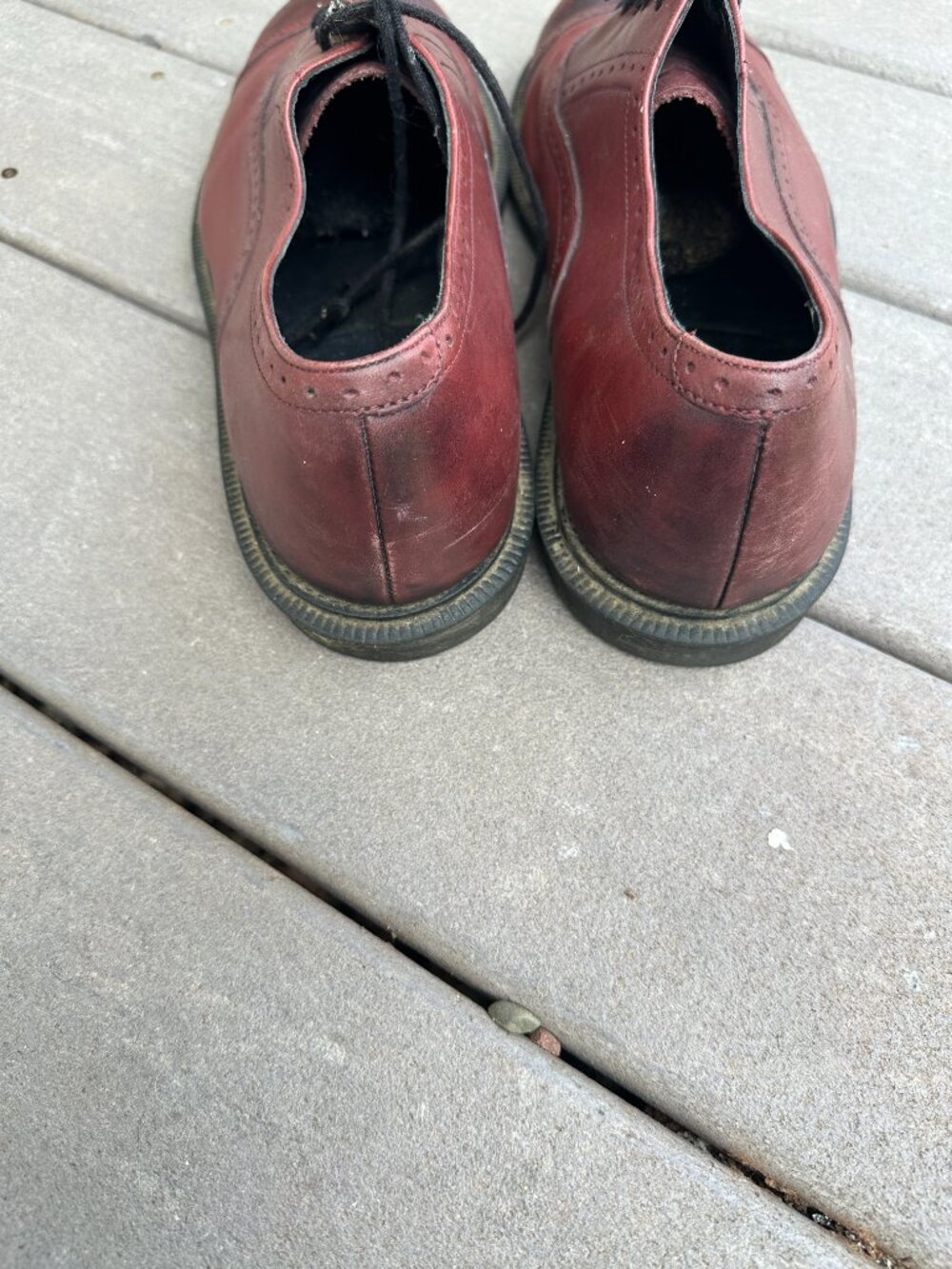 Dr. Martens Morris  Leather Oxford  Shoes Men's Sz  12 M - Picture 6 of 7